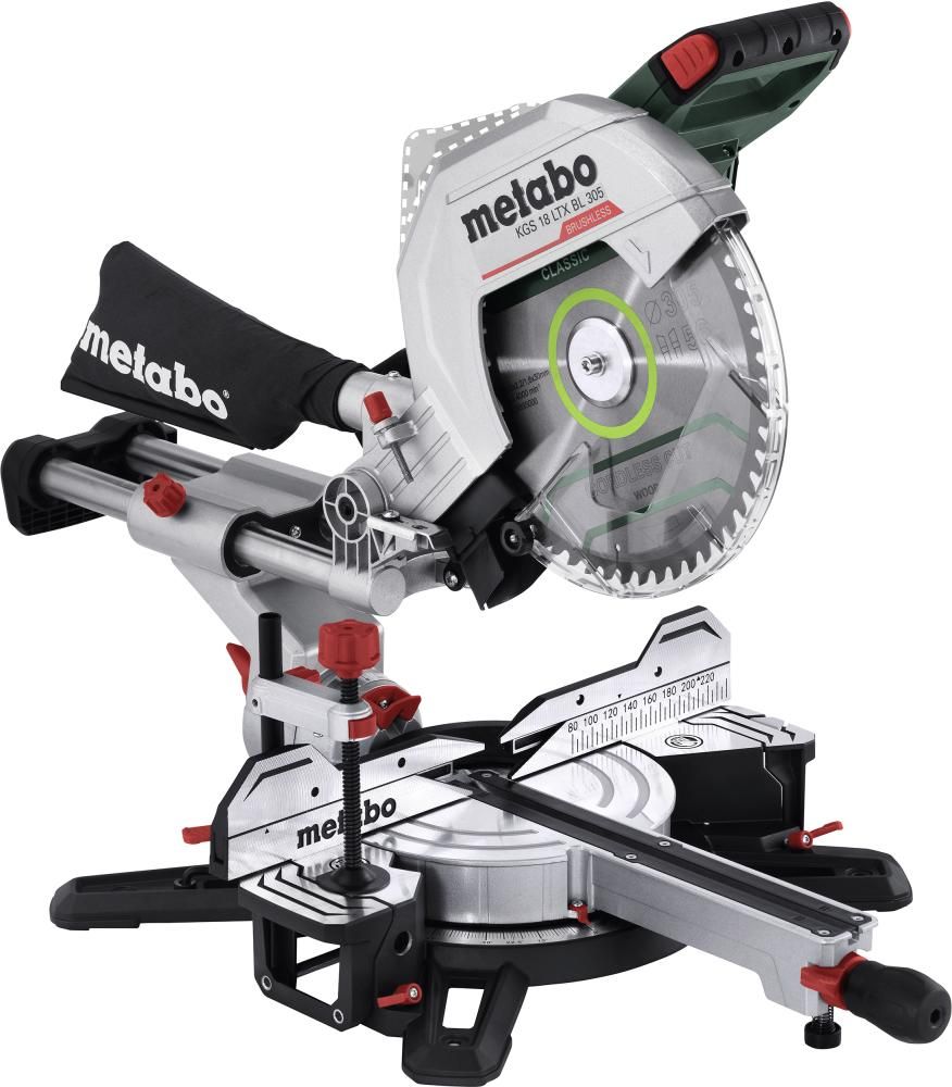 Akku-Kappsäge solo KGS 18 LTX BL 305 Metabo ohne Akku ohne Ladegerät Karton