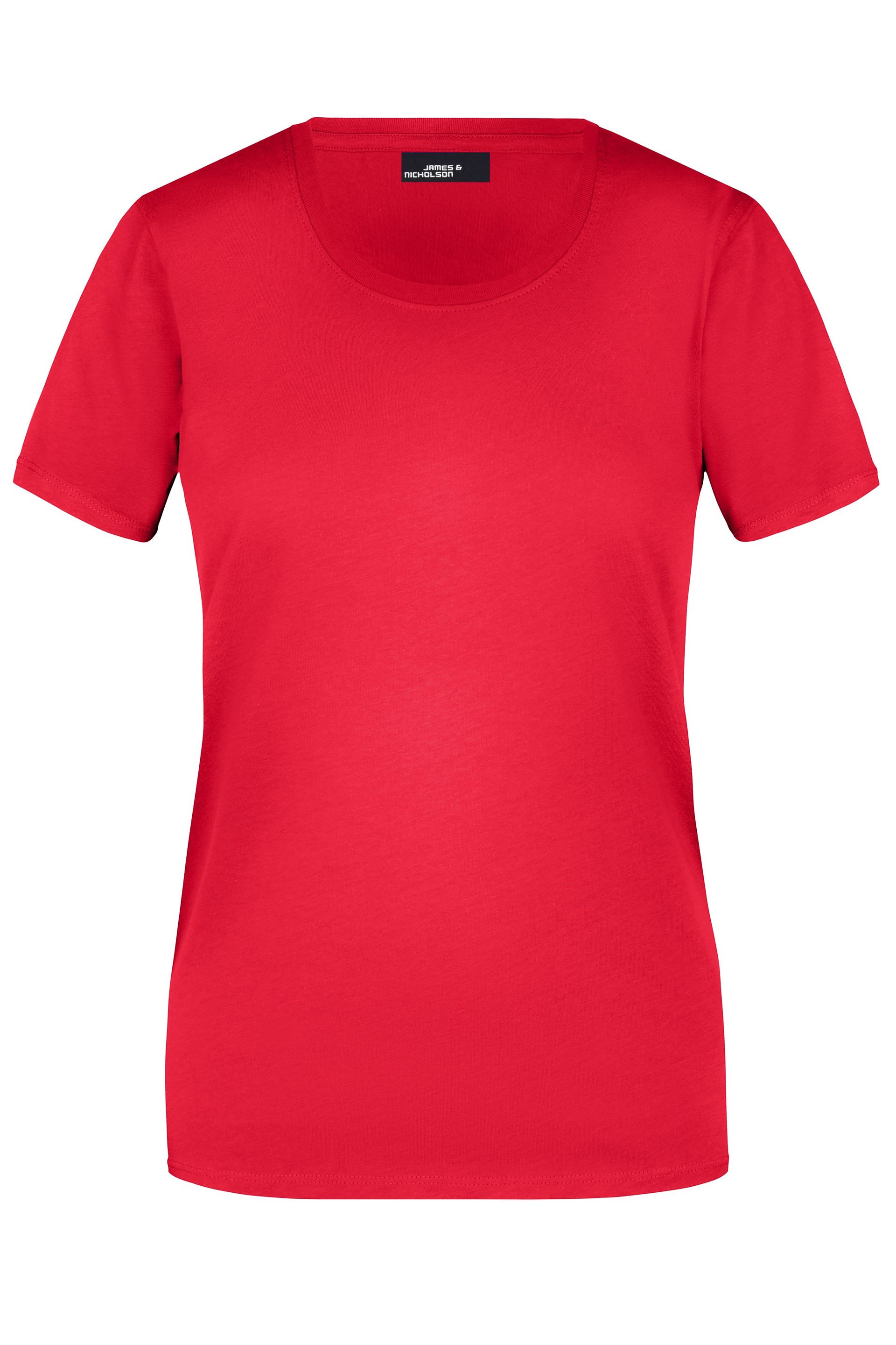 Leicht tailliertes T-Shirt aus Single Jersey für Damen