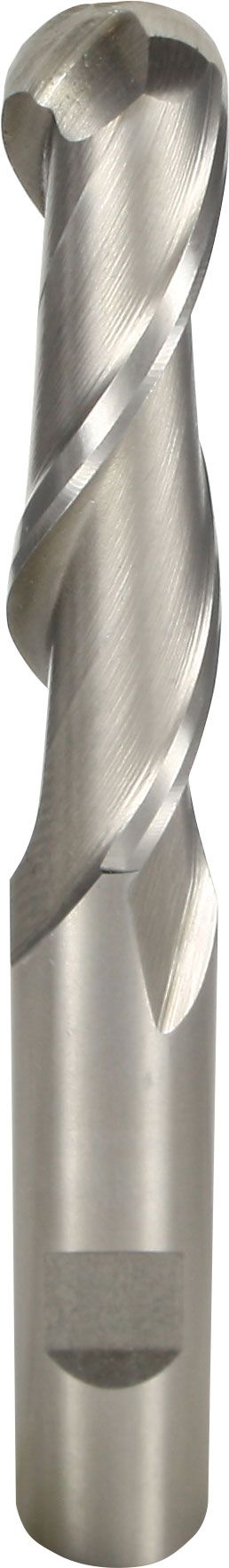 HSS-Radiusfräser Ø 10,00 mm, extra lang, 2Z, ALCRONA