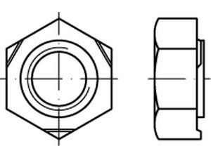 DIN 929 A 2 M 10 A 2 S