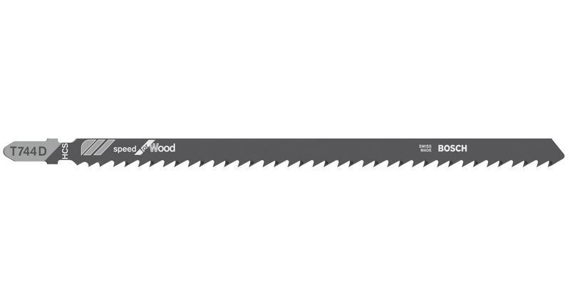 Bosch Stichsägeblatt T 744 D Speed for Wood