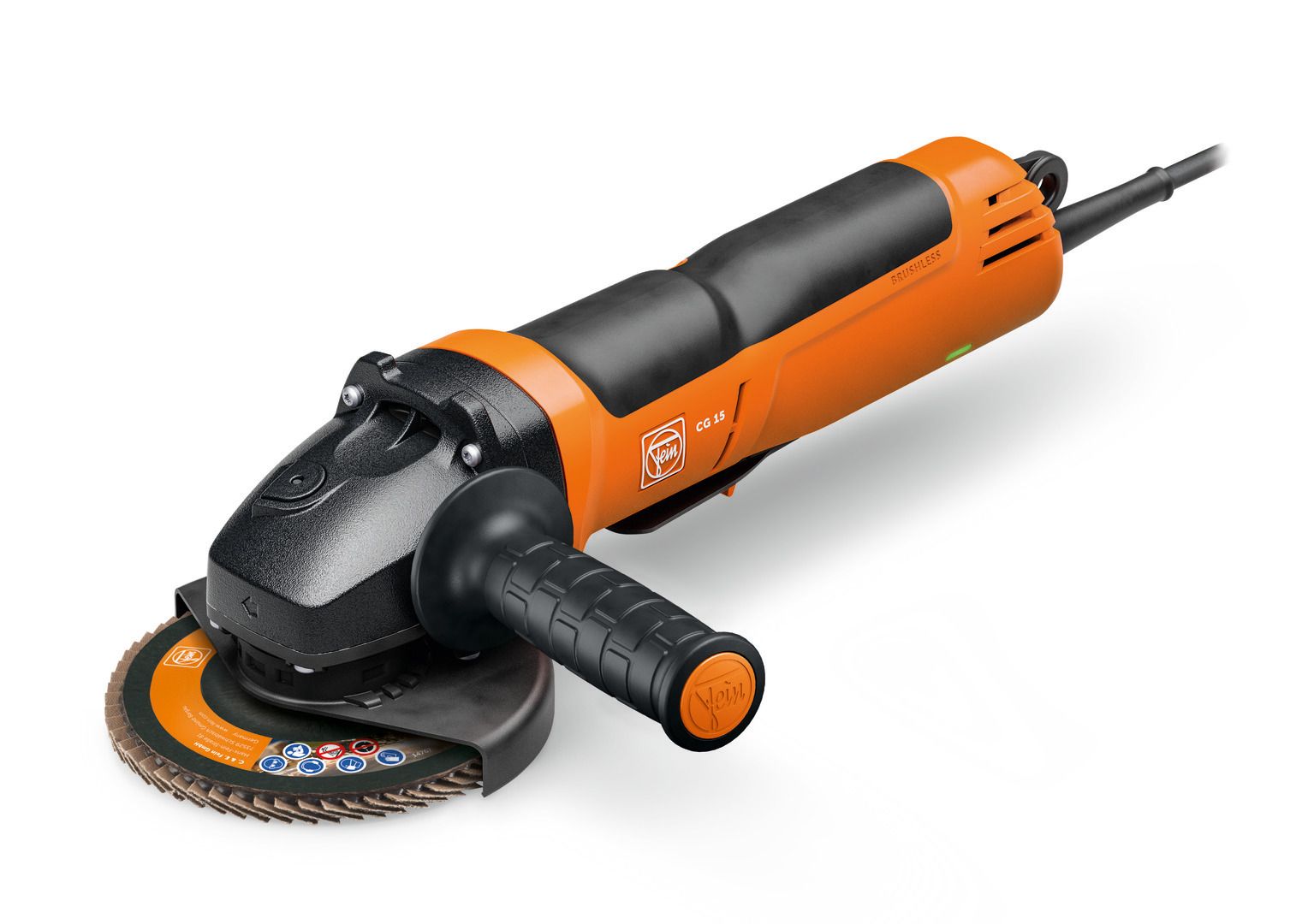 FEIN Compact-Winkelschleifer Ø 125 mm CG 15-125 BLP Inox