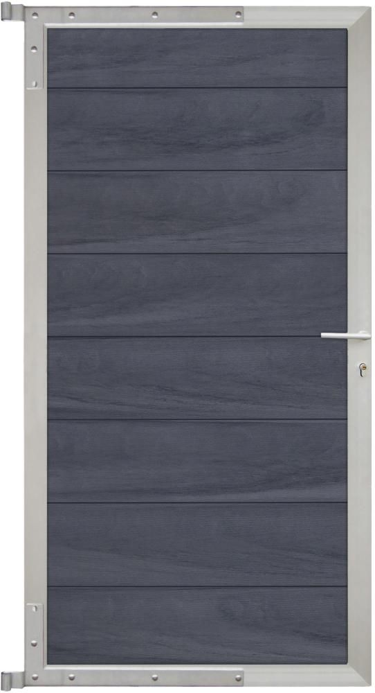 ÖLAND-Tor-Komplettset 90 x 173 cm, greystone/silber