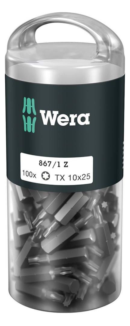 WERA 1/4"-Torxbits, DIN3126C6,3