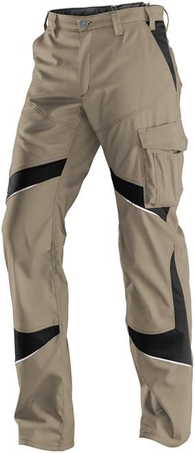 Damenhose ACTIVIQ low, Gr. 46, sand/schw.