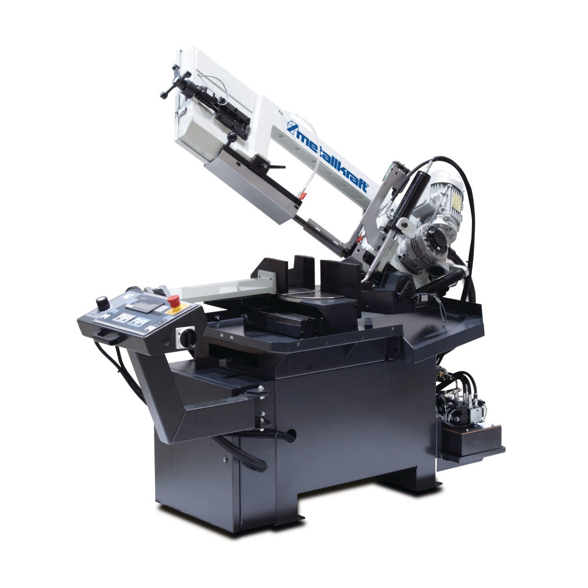 Halbautomatische Schwenkrahmen-Metallbandsäge Metallkraft BMBS 260 x 280 HA-DG