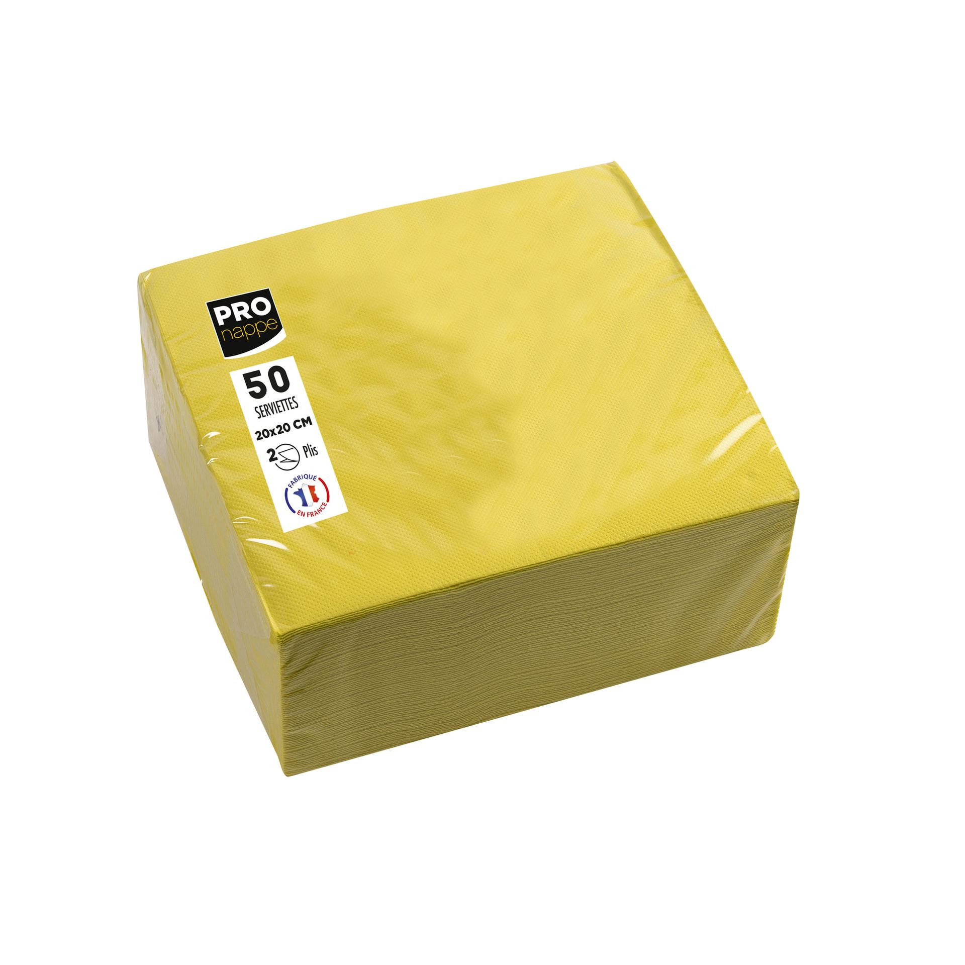 Serviette 20x20cm ge 50St