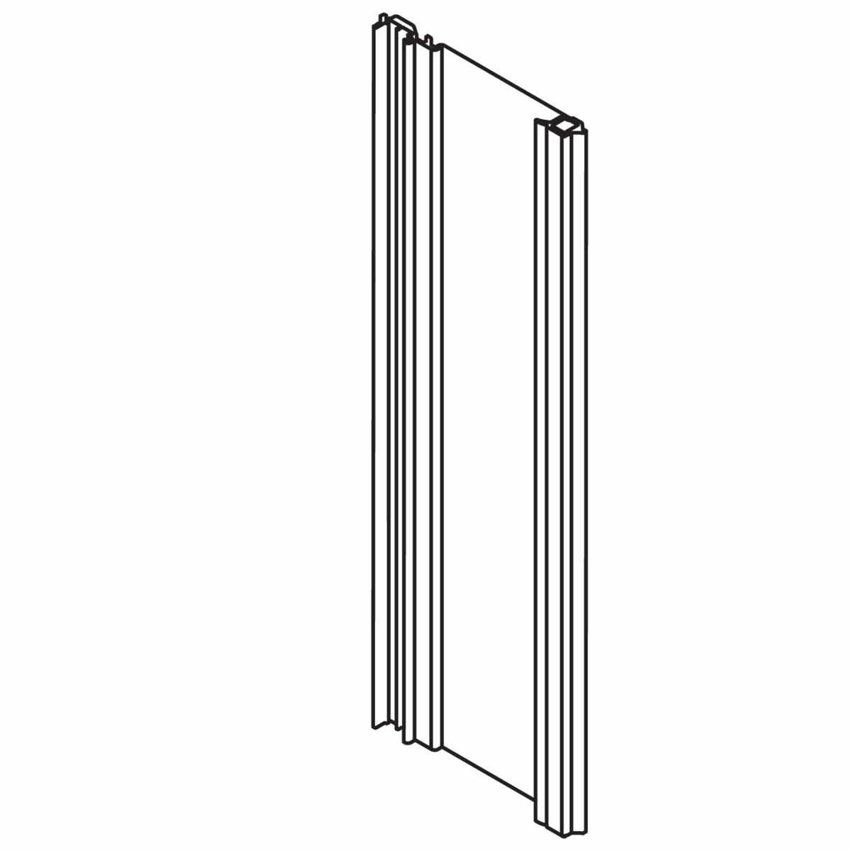 SERVO-DRIVE Trägerprofil Alu 1170mm, ohne Kabel