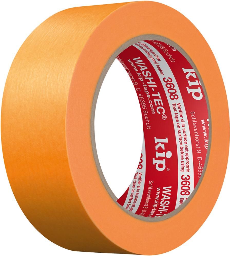 Kip WASHI-TEC STANDARD Goldkrepp orange 36 mm x 50 m
