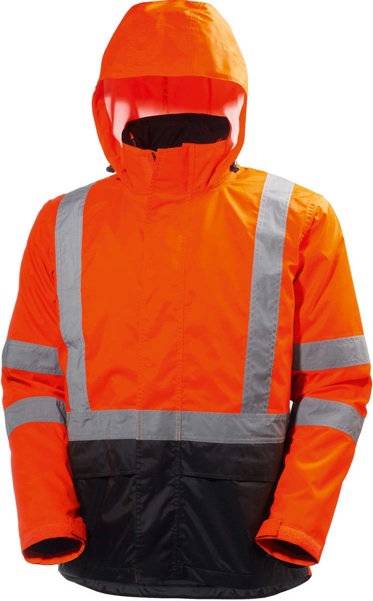 Warn-Shell-Jacke ALTA Gr.2XL, orange/charcoal