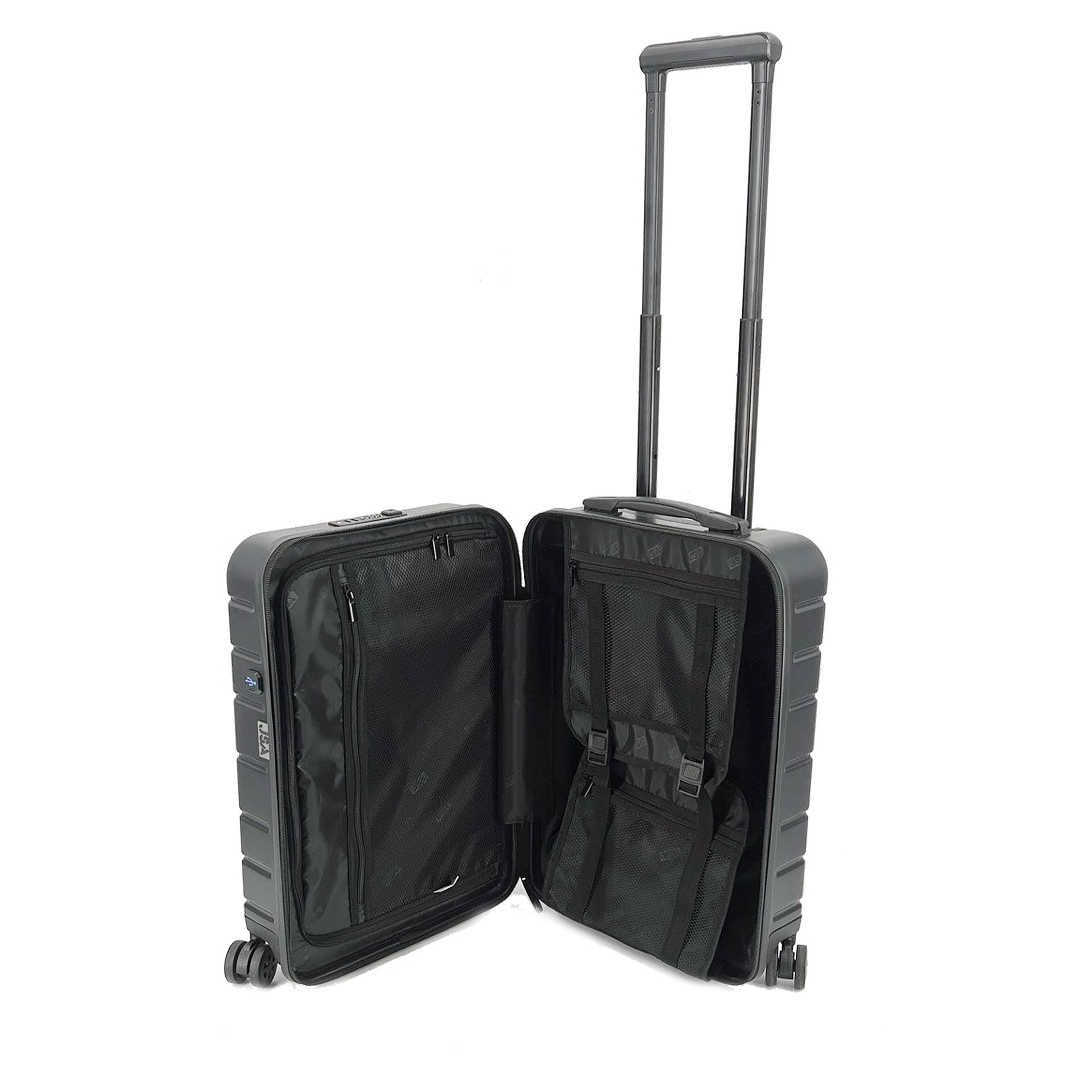 Reisetrolley S 53cm schwarz