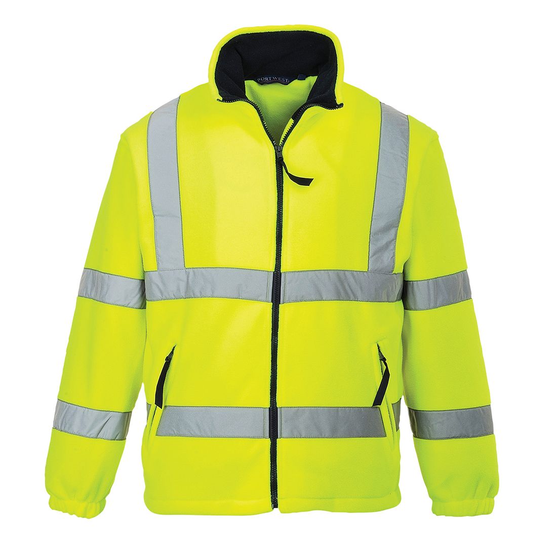 Portwest F300 Warnschutz-Fleecejacke, Gelb, Gr. 3XL