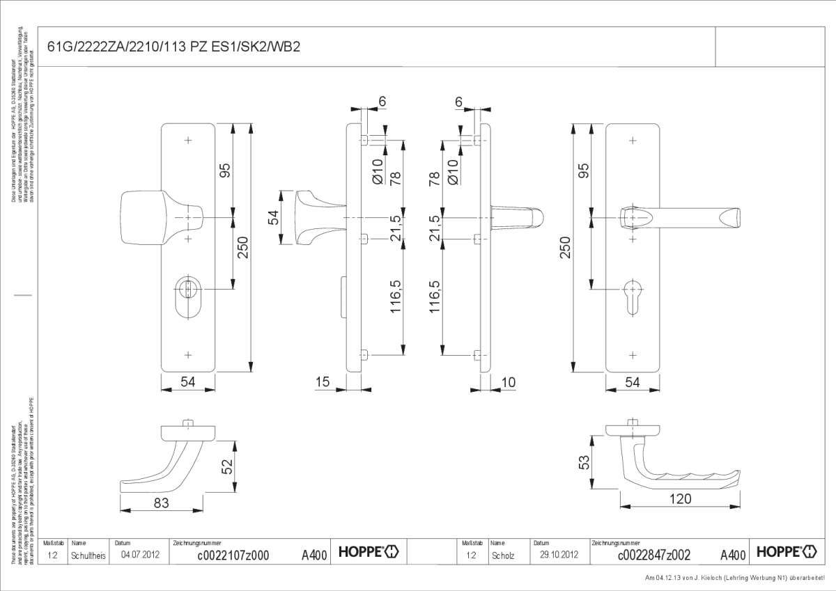 Hoppe/Schutzgrt London M.ZA F1 Lang