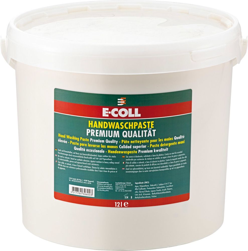 E-Coll Handwaschpaste 12L -Premium Qualität