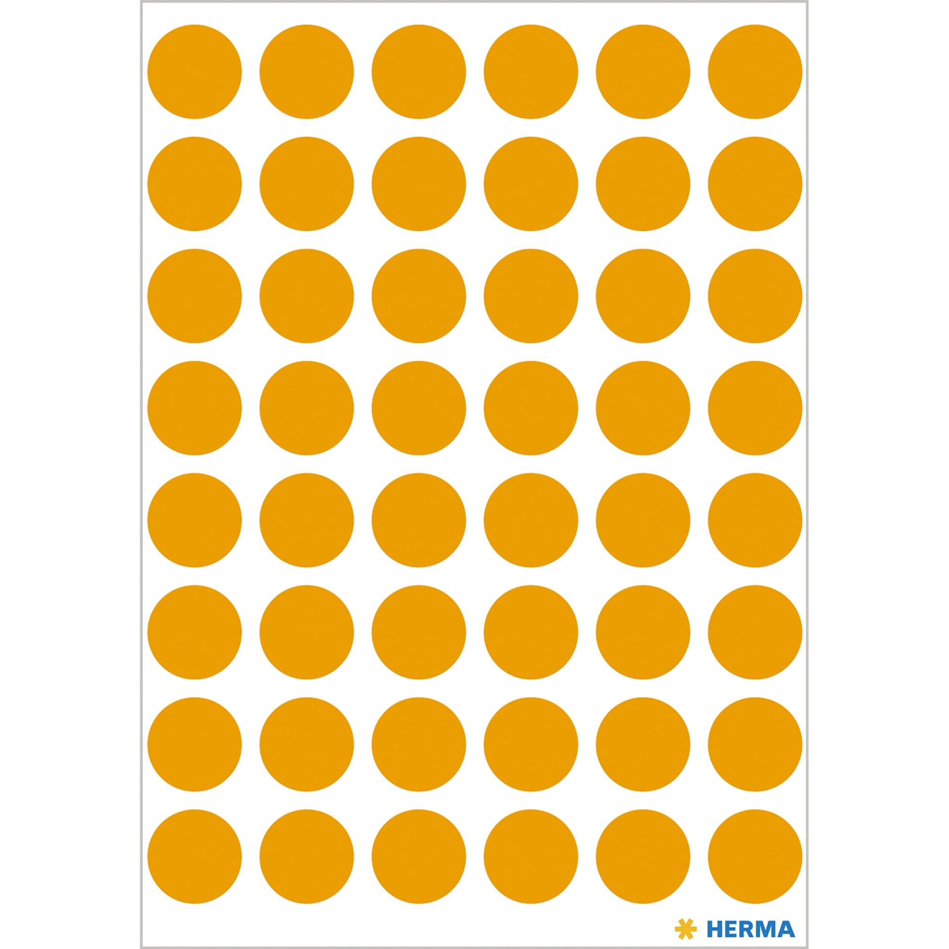 Markierungspunkt 13mm leuchtorange 240 St./Pack.