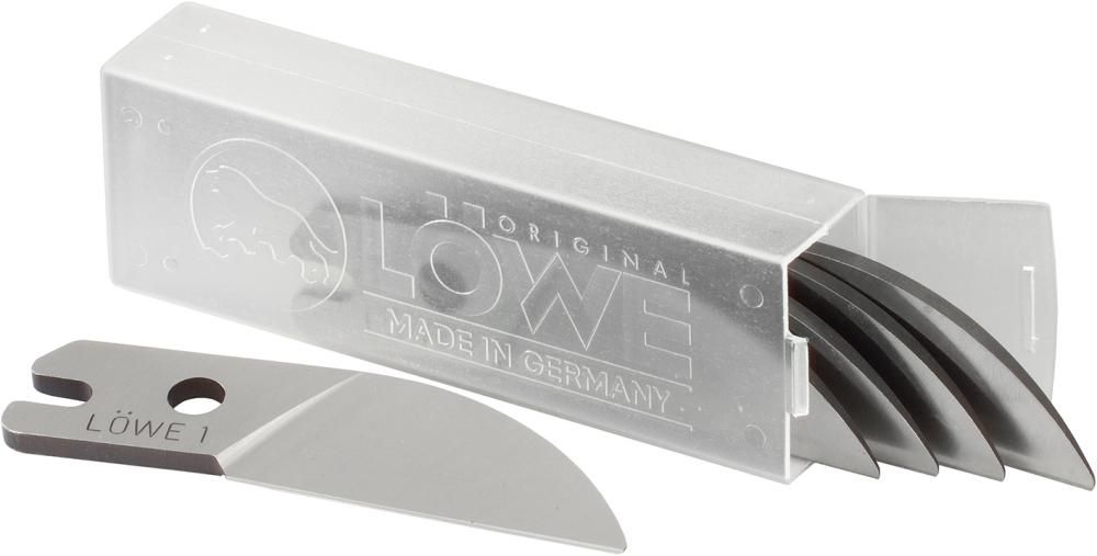 Ersatzklinge für LOEWE Amboss-Schere 1104 Box ORIGINAL LOWE