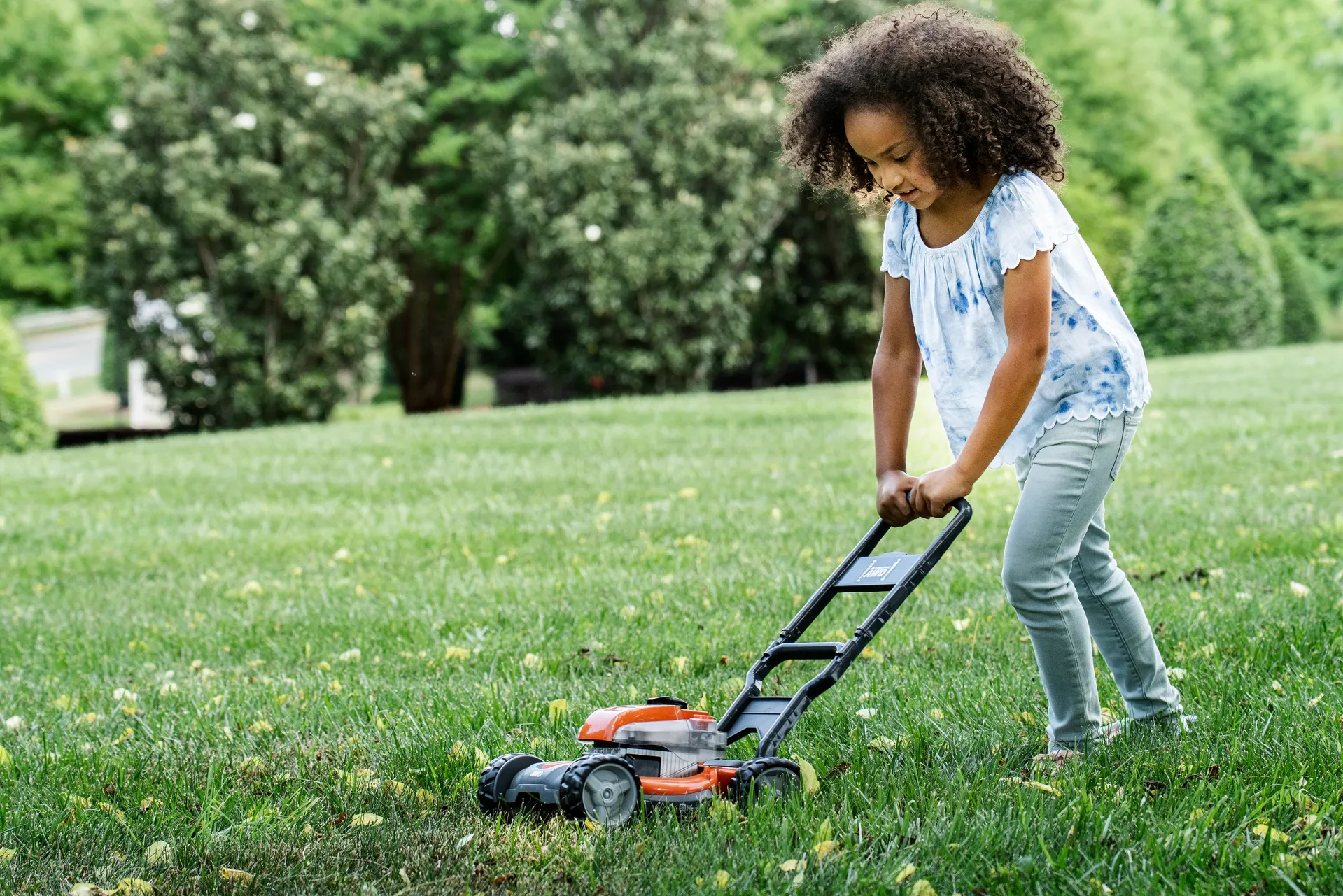 Husqvarna Kinderspielzeug Rasenmäher