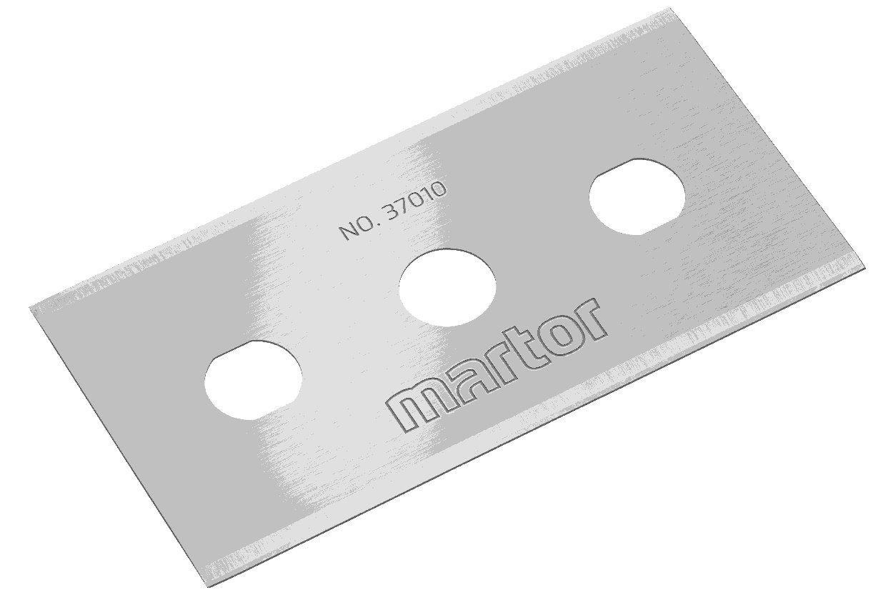 MARTOR Ersatzklinge INDUSTRIEKLINGE 37010 Standardschliff | 350 Stück