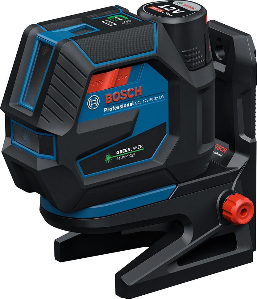 Kreuzlinienlaser Set GCL 12V-50-22 CG Bosch mit RM20 + 12V