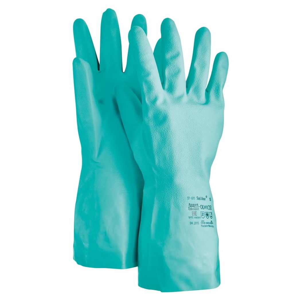 ANSELL Nitril-Handschuh, velourisiert