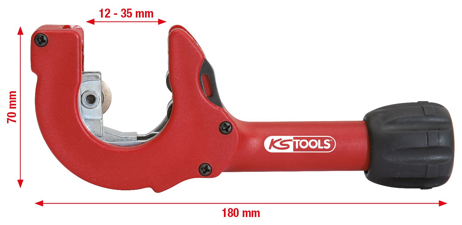 KS Tools Ratschen-Rohrabschneider, 12-35mm