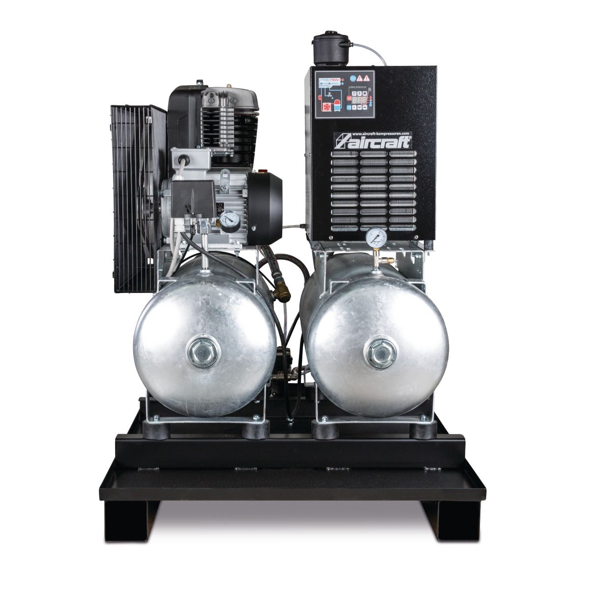 Stationärer Kolbenkompressor Aircraft AIRPROFI DUO 703/2x75/13 KK