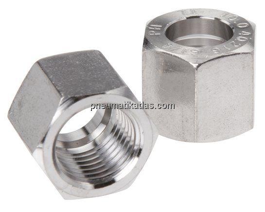 Tülle Edelstahl, G 1/8"-4mm, ohne Mutter
