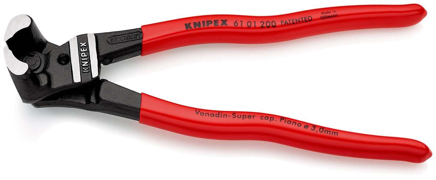 KNIPEX Bolzen-Vornschneider hochübersetzt mit Kunststoff überzogen