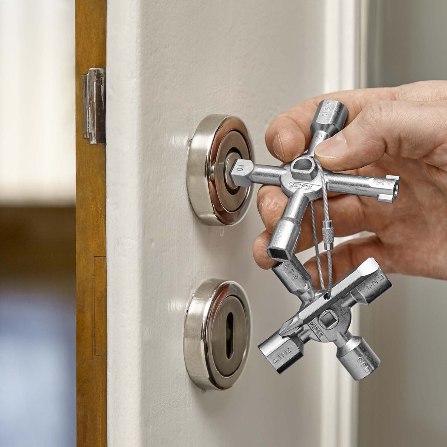 KNIPEX TwinKey® Schaltschrankschlüssel 92 mm