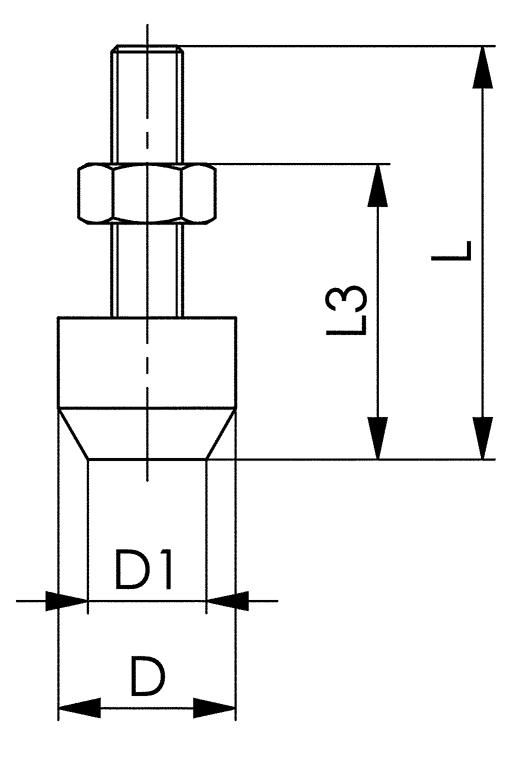 Andrückschraube 6880 ESD Gr.0/1 AMF