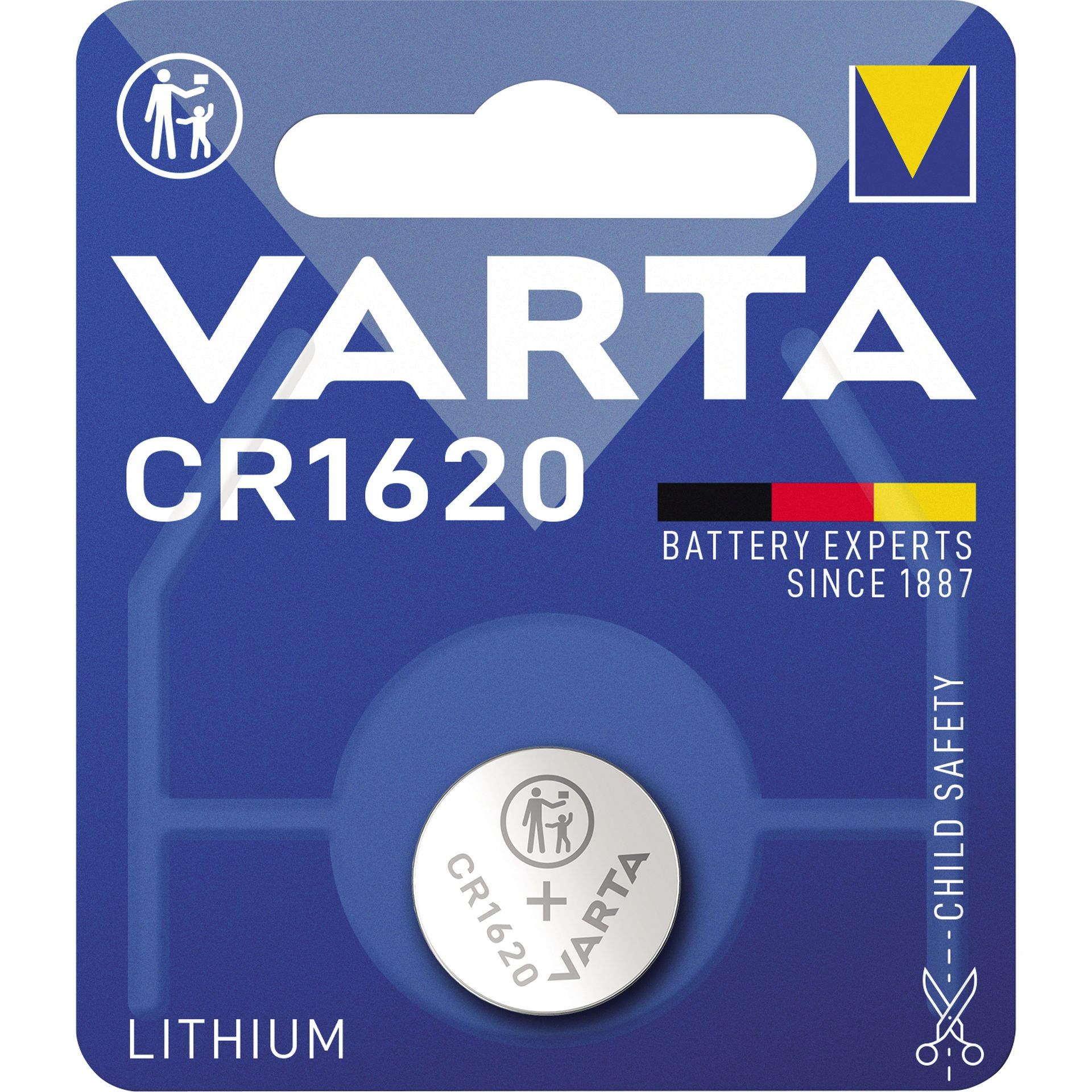 Batterie CR-1620 3V 55mAh