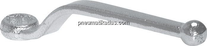 Gekröpfter Griff Stahl SW 12