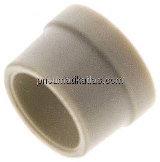 Klemmring 6x4mm, Polypropylen