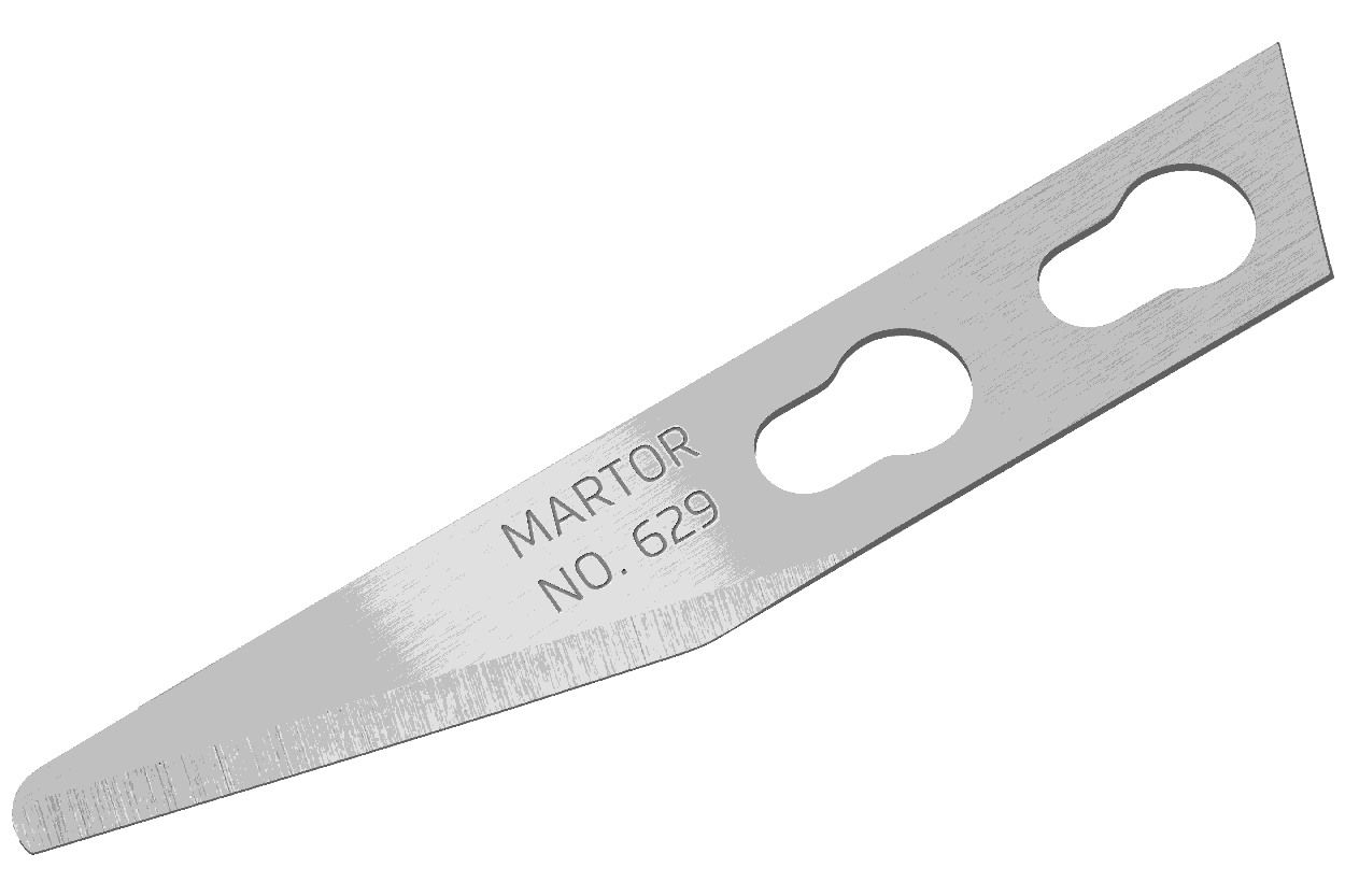 MARTOR Ersatzklinge GRAFIKKLINGE 629 Spezialschliff | 10 Stück