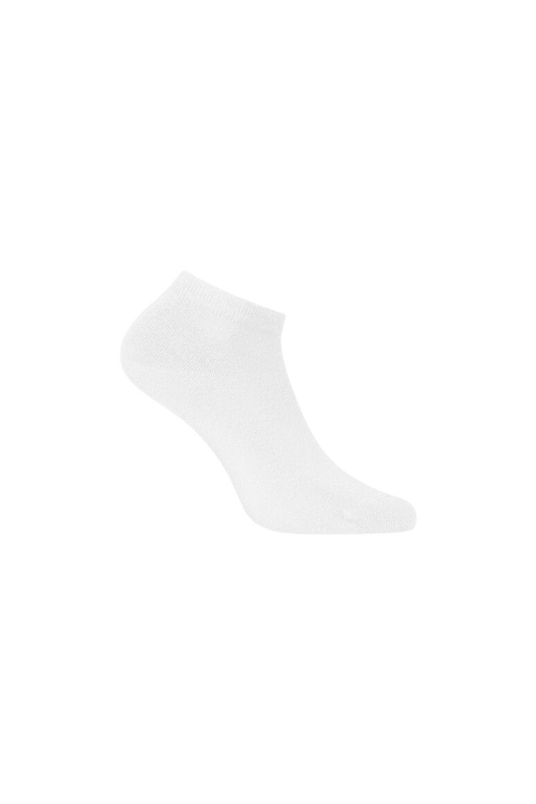 HAKRO Sneaker Socken Essentials weiß, S