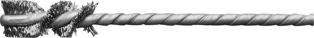 Mikro-Rohrbürste Inox Ø10x25/90 mm, S3,8mm Lessmann