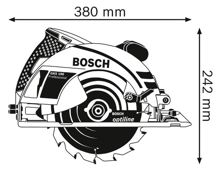BOSCH Handkreissäge, 70mm