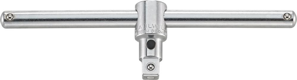 Quergriff mit Gleitstück 3/8" 165mm QR Stahlwille