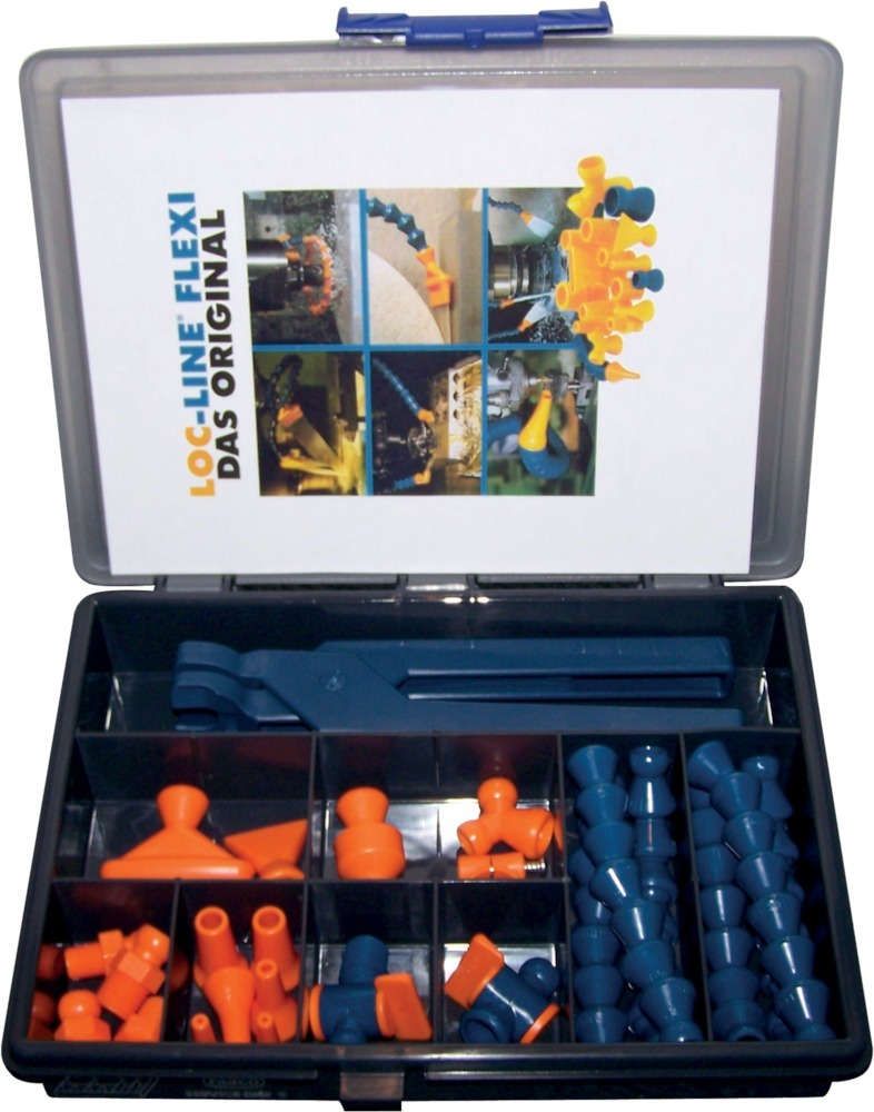 Kühlmittelschlauch-Satz Flexi-Box 27-teilig 1/4"" LOC-LINE