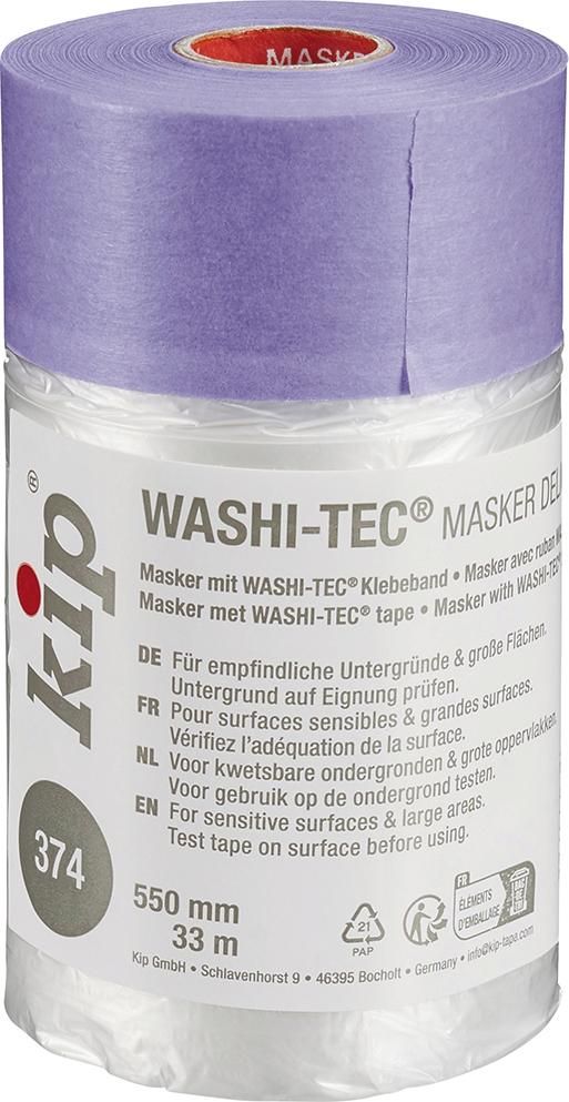 374 WASHI-TEC Masker Delicate, lila 550mm x 33m