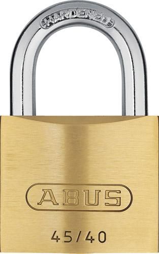 Vorhangschloss Messing Nr.45 40mm ABUS