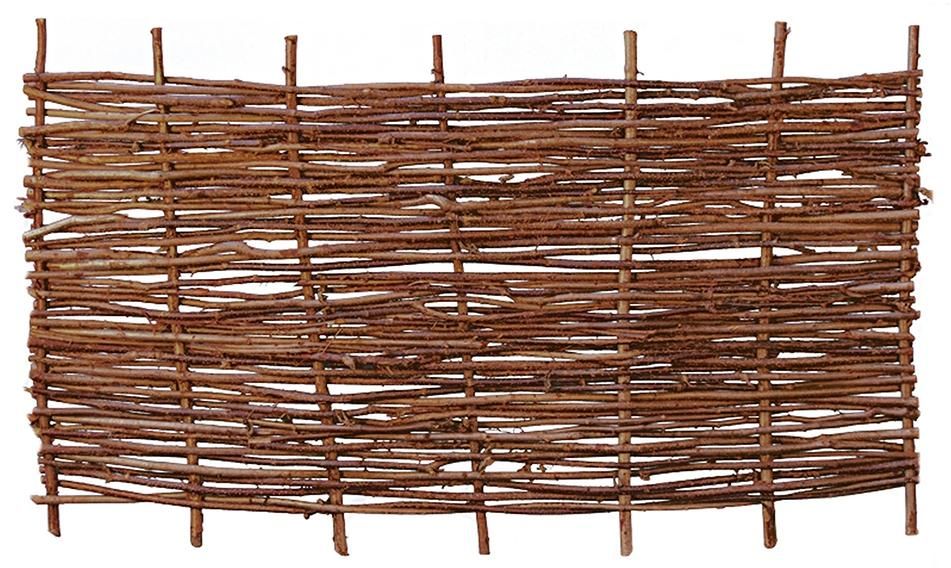PABLO Haselnusszaun, 180 x 90 cm stabil