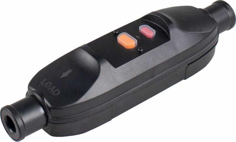 Personenschutz-Zwischenschalter 10mA Bemessungsfeh lerstrom 10mA, Auslösezeit < 30ms, bis max 3G2,5mm²