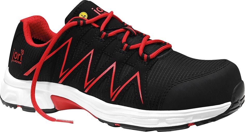 Halbschuh SPEEDY black-red Low ESD S3, Gr. 36 Jori