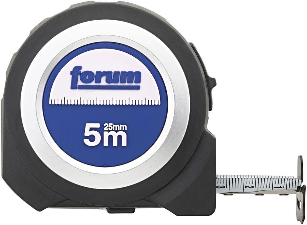 FORUM Taschenbandmaß Stahlband 5m x 25mm