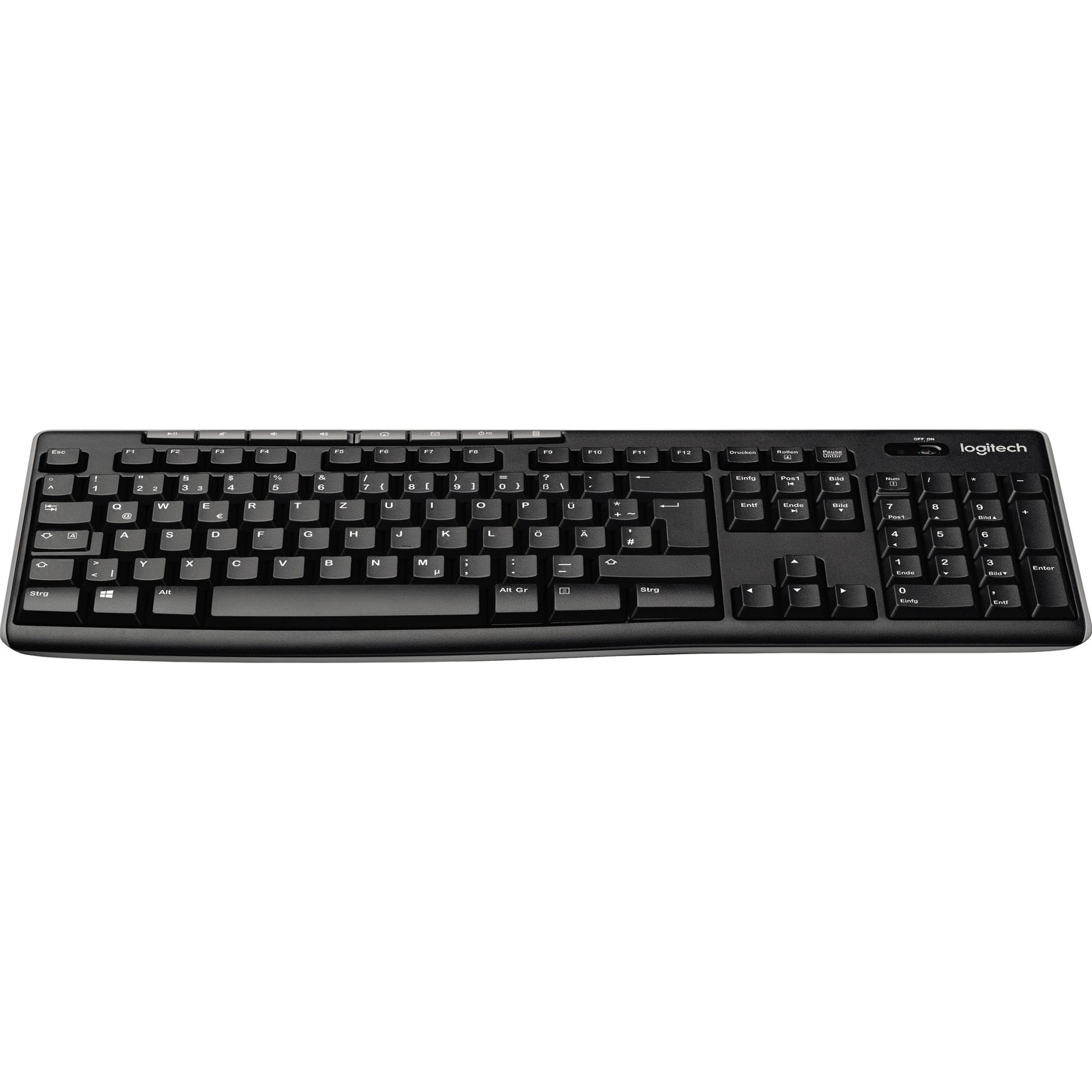 Tastatur K270 Wireless schwarz