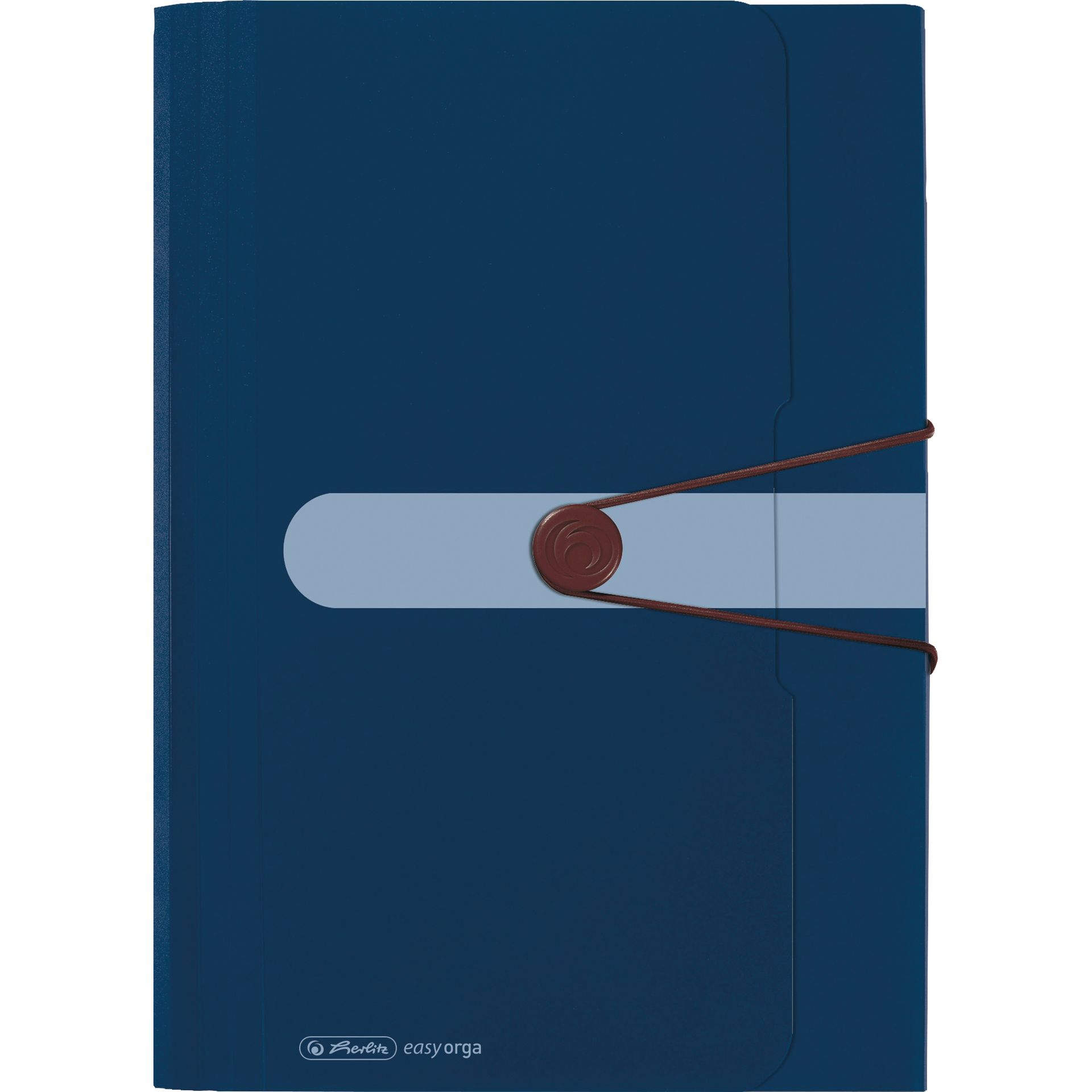 Fächermappe 12Fächer Recycling PP dunkelblau