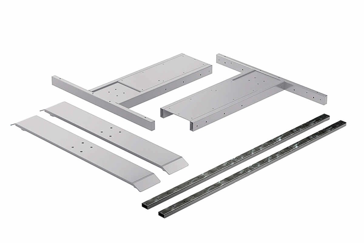 LegaDrive Systems Gestell-Modul Basic, weiß