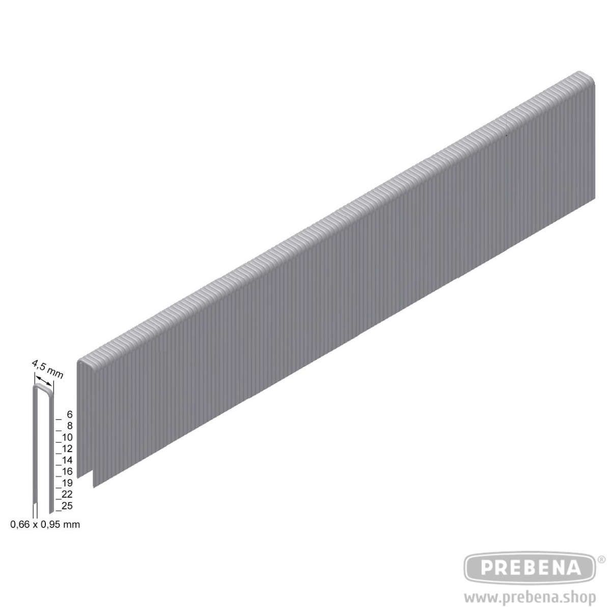 O19CNK Heftklammern verzinkt