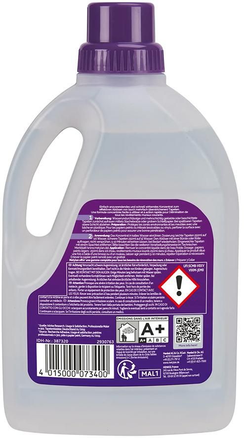 Metylan Aktiv Tapeten- Ablöser 1L (F)